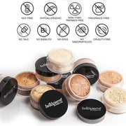 Bellapierre Mineral Foundation Powder Full Coverage SPF 15 Vegan Cruelty-Free Oil Talc Free Hypoallergenic 9 Grams Blondie MF01.5