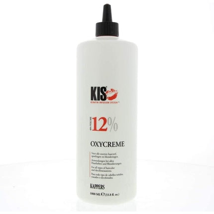 KIS Oxycreme Developer for All Hair Colors and Bleaches 12% 40% Volume 1000ml