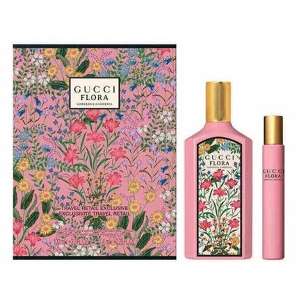 Gucci Flora Gorgeous Gardenia Eau De Parfum Spray 100ml + Eau De Parfum Spray 10ml