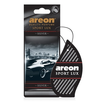 Areon Sport Lux Car Air Freshener Silver
