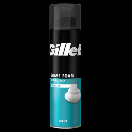 Gillette Classic Shaving Foam for Sensitive Skin 200ml