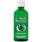 Unterweger Organic Sauna Oil Alpine Herbs 100ml with Pure Essential Oils