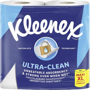 Kleenex Ultra Clean Paper Towels 72 Large Rolls