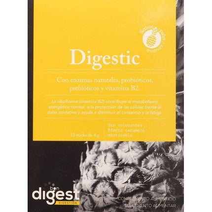 Herbora Digestic Pineapple Flavor Stick Pack of 12 Sticks 4g - 200g