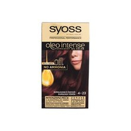 Syoss Oleo Intense Permanent Oil Color 50 Ml 654 Ash Dark Brown