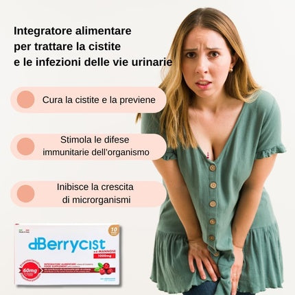 Tocas Food Supplement D-Berrycist 10 Sachets