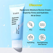 Tia'm Tiam Hyaluronic Moisture Revive Cream Face Moisturiser for Dry Skin