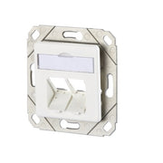 Metz Module Connection Box Upk 2 Port Unfinished Pure White