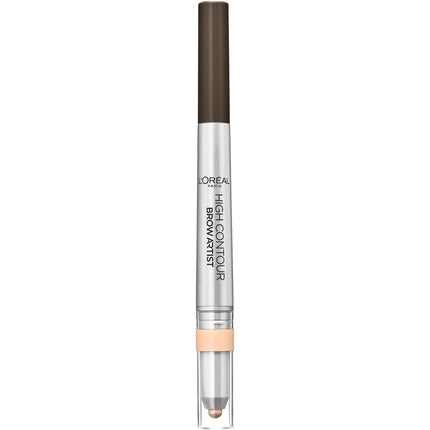 L'Oreal Paris High Contour Brow Pencil & Highlighter Duo 109 Ebony 1 Count