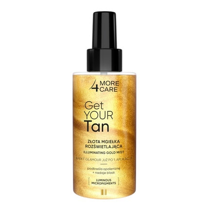 More4care Get Your Tan! Golden Illuminating Mist 150ml