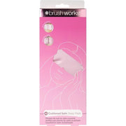Brushworks Cushioned Satin Sleep Mask