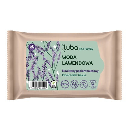 Luba Eco Family Moisturizing Toilet Paper With Lavender Water - 50 Pieces