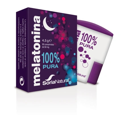 Soria Soria Melatonin 100 Pure 50 Milligrams 90 Tablets