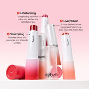 Skybottle Volumizing Color Lip Balm #01 Dewy Rose Lip Plumper Tinted