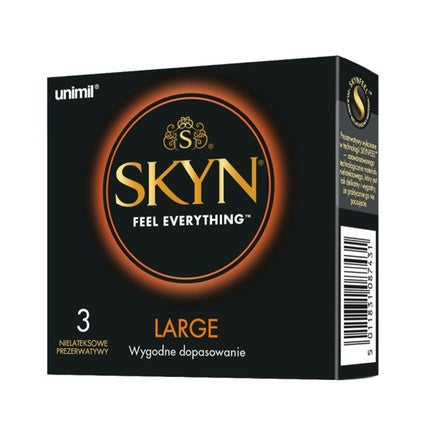 Skyn Feel Everything Large Non-Latex Condoms - 3 Pieces