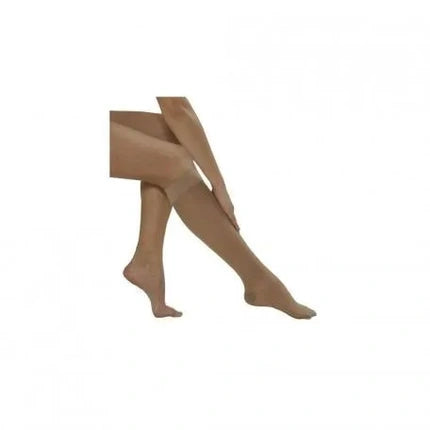 Medilast Medilast Short Sock With Toe Beige Size L