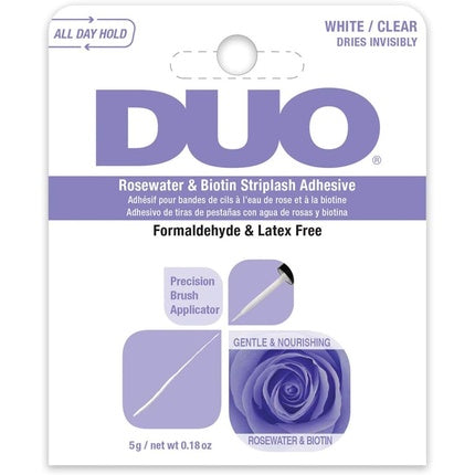 Ardell Glue Duo Biotin Rose Clear