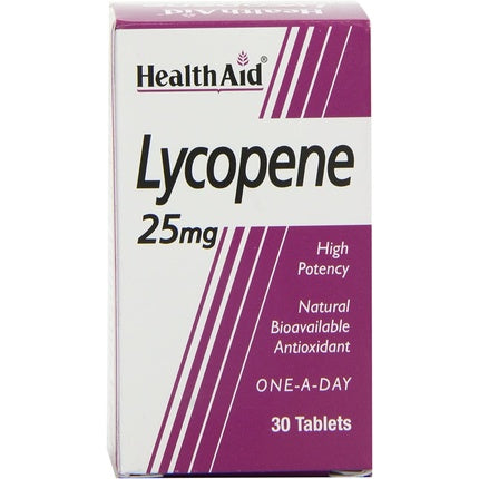 HealthAid Lycopene Antioxidant 25mg 30 Tablets