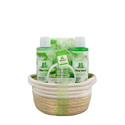 Idc Institute Aloe Vera Bath Set Of 4 Pieces