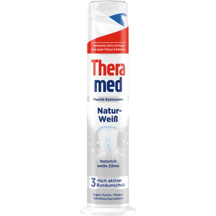 Theramed Natural White Toothpaste In Dispenser - 100ml