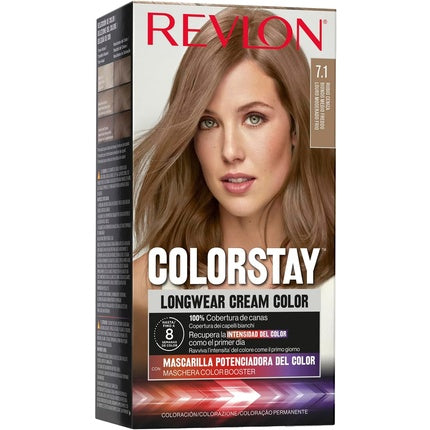 Revlon Colorstay Longwear Cream Color #7.1 Ash Blonde 4 Units