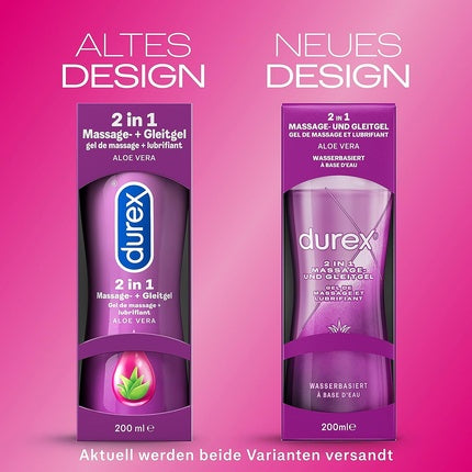 Durex Play Massage 2-in-1 Aloe Vera Lube 200ml