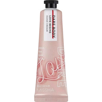 Missha Moisturizing Hand Cream Dare Body Love Begins - 30 Ml