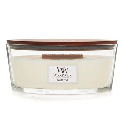 Woodwick Scented Candle Boat White Teak 4536 G