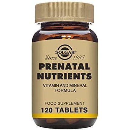 Solgar Prenatal Nutrients Tablets 120 Count