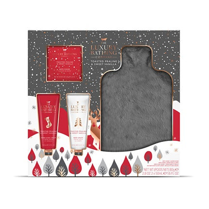 Grace Cole Toasted Praline Body Care Set With Thermos Christmas Cookies Vanilla 4 Pieces