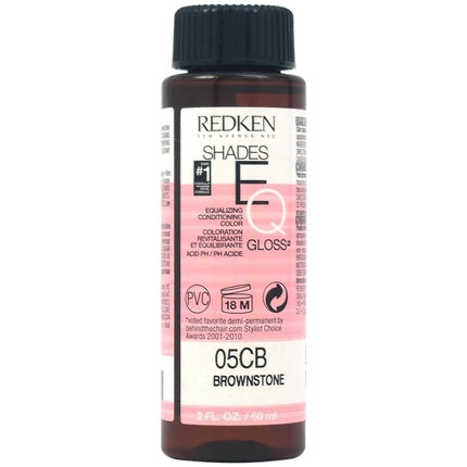 REDKEN Shades EQ Equalizing Conditioning Color Gloss 05CB Brownstone 60ml