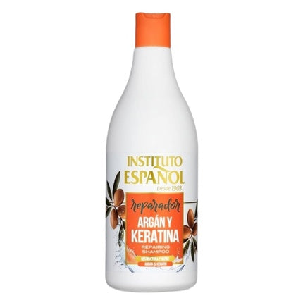 Instituto Espanol Repairing Shampoo For Hair Argan And Keratin 750ml