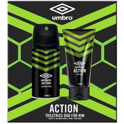 Umbro Action Body Spray and Body Wash 150ml