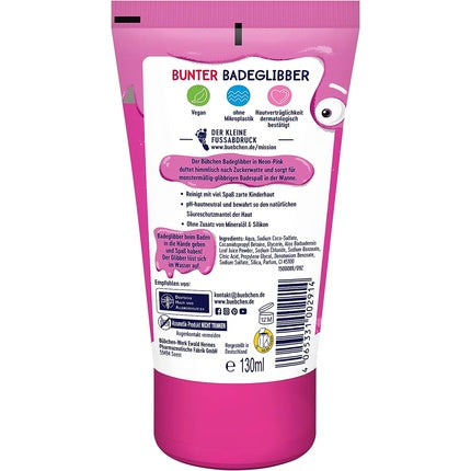 Bübchen Pink Bath Slime 130ml Cotton Candy