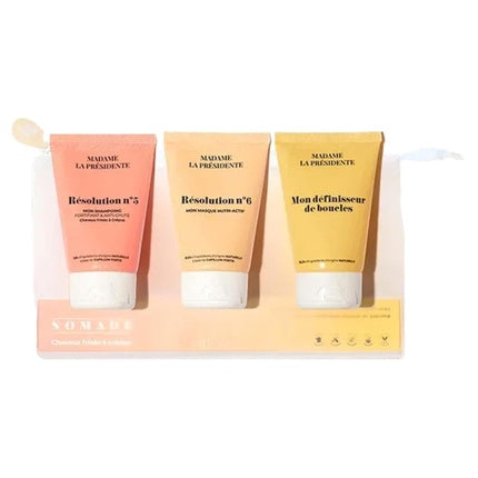 Madame La Presidente Travel Case for Curly to Frizzy Hair