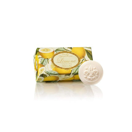 Saponificio Artigianale Fiorentino Lemon Soap Round Guest Soaps 6 x 1.76 oz