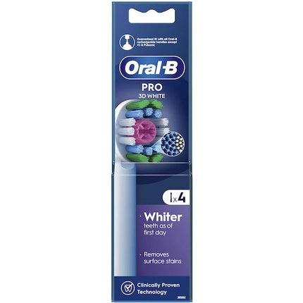 Oral B Spare Parts 3d White 1x4 - Oral Care