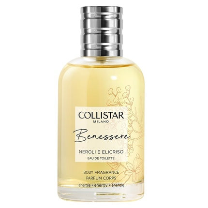 Collistar Benessere Neroli And Helichrysum Eau De Toilette - 100ml
