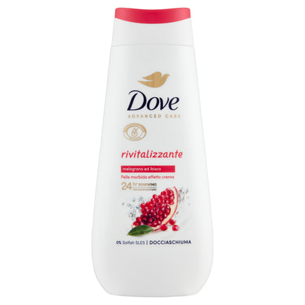 Dove Advanced Care Revitalizing Shower Foam Pomegranate And Hibiscus 225 Ml