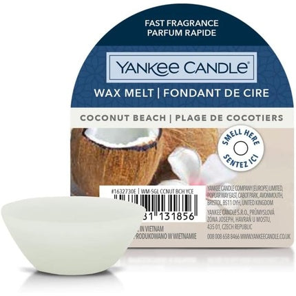 Yankee Candle Coconut Beach Wax Melt
