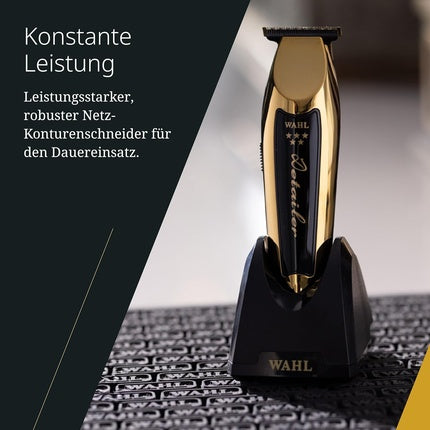 Wahl Gold Cordless Detailer Li with Extra Wide T-Blade