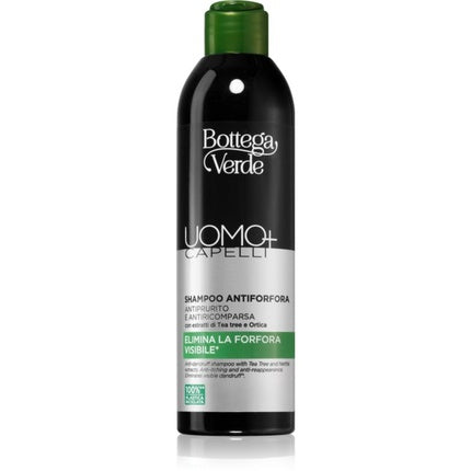 Bottega Verde Man+ Anti-Dandruff Shampoo for Dry and Itchy Scalp - 250 ml