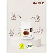 HAWLIK Organic Maitake Mushroom Extract Capsules with Vitamin C 60 Capsules