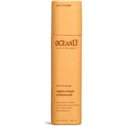 ATTITUDE Oceanly Night Cream Stick EWG Verified Plant and Mineral-Based Ingredients Vegan Skin Care Products PHYTO GLOW Unscented 30 grams