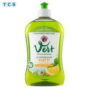 Chante Clair Vert Piatti Lemon And Basil Dishwashing Liquid Anti-Allergy 500 Ml