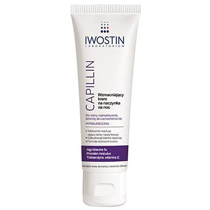 IWOSTIN CAPILLIN Dilated Capillaries Night Cream 40ml