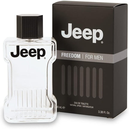 Jeep Freedom Eau de Toilette Classic Aromatic Fougère Woody Scent for Men 100ml