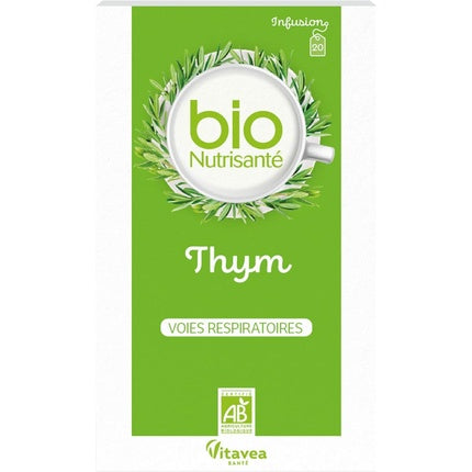 Vitavea Organic Infusion Thyme 20 Sachets