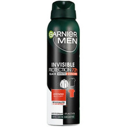 Garnier Mineral Antiperspirant Spray For Men 72h Mineral Invisible 150 Ml