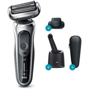 Braun Series 7 70-S7200cc + clipping part men's shaver wet-dry cleaning station